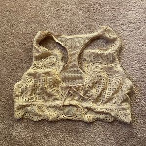 Victoria Secret | beige lace bralette
